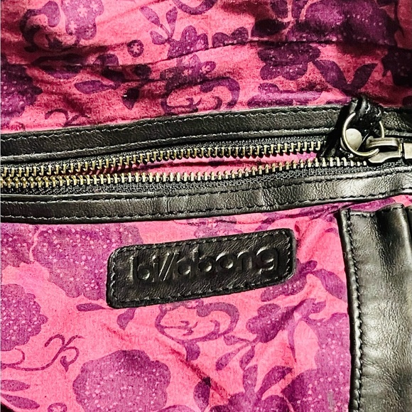 VINTAGE Black Leather shoulder bag - Picture 9 of 16